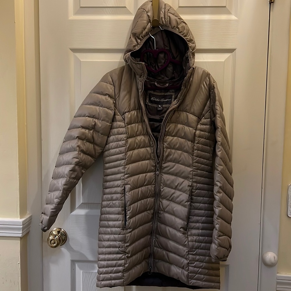 Eddie Bauer Astoria hooded down jacket